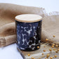 Dalmatian Double Wick Candle With Wooden Lid